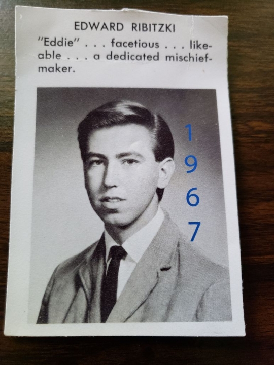 Edward Ribitzki - Class of 1967 - Indian Hills High School