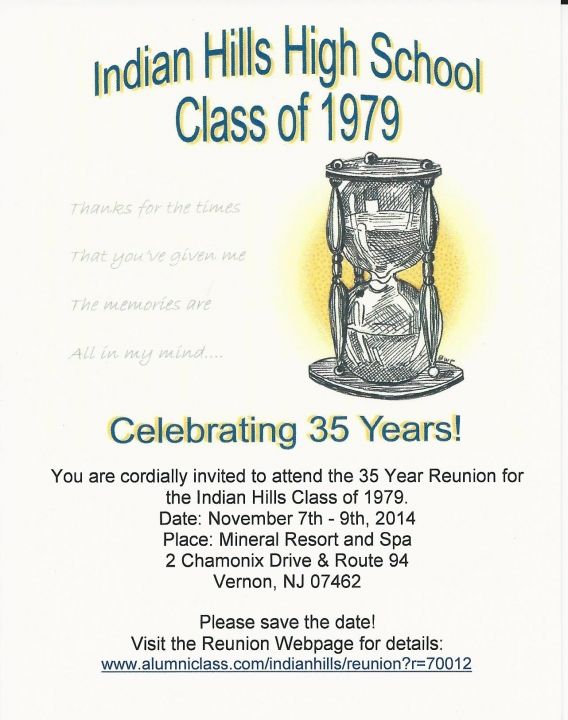 IHHS Class of 1979  Celebrates 35 years