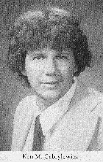Ken Gabrylewicz - Class of 1984 - Millville Senior High School