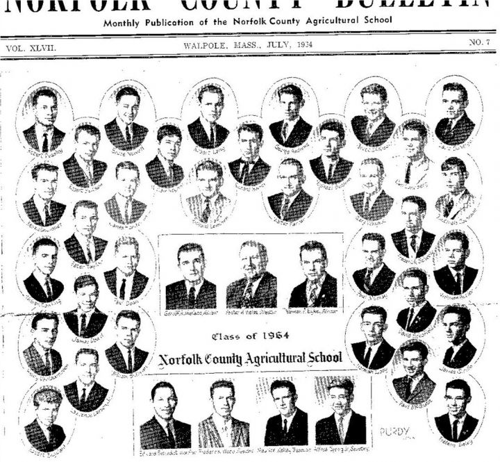 William Butler - Class of 1964 - Norfolk County Agricultural High School
