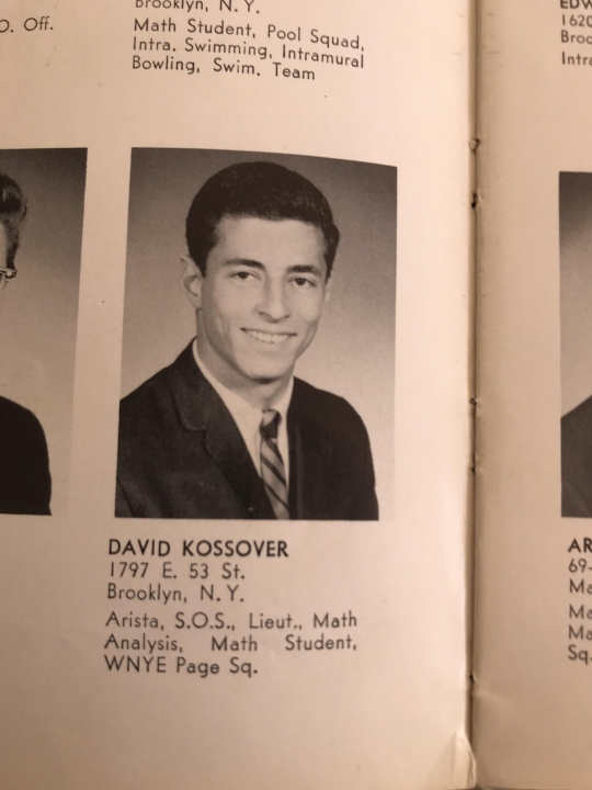 David Kossover - Class of 1964 - Brooklyn Technical High School