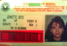 Jeanette Soto - Class of 1989 - Bushwick High School