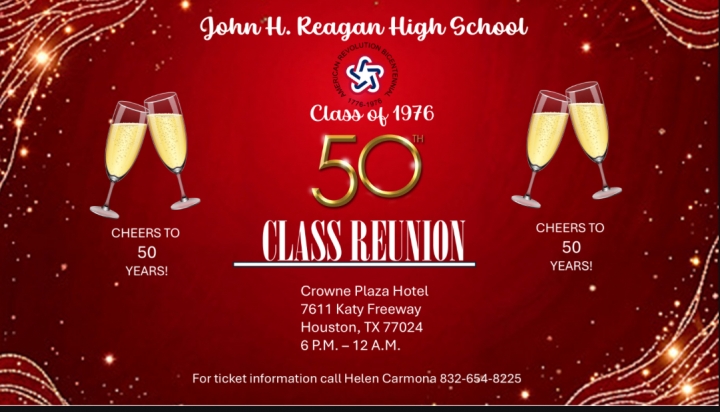 John H Reagan Class of 1976