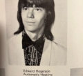 Edward Rogerson, class of 1974