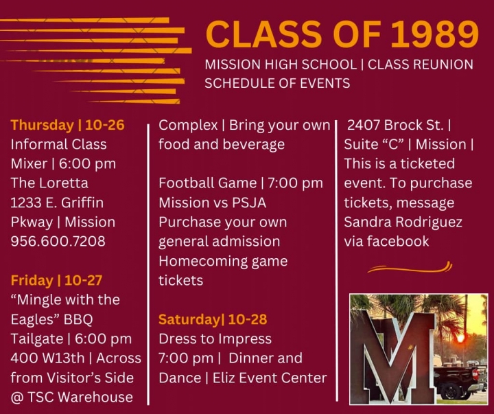 Class of '89 2023 Reunion