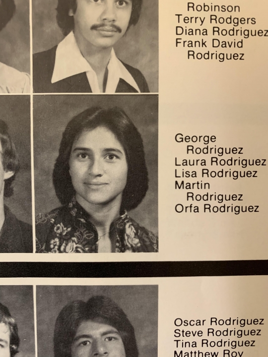 Orfa Rodriguez - Class of 1980 - Mary Carroll High School