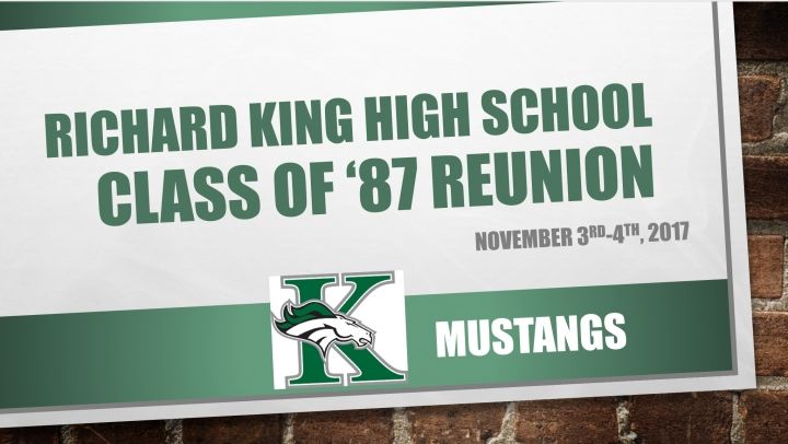 Richard King High School 30-year Reunion