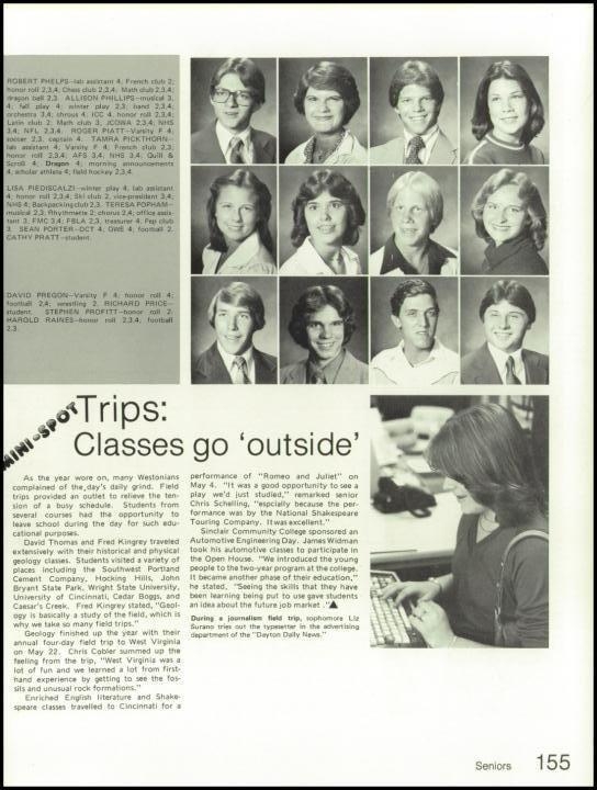 Teresa Popham - Class of 1981 - Fairmont West 63-83 High School