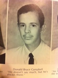 Bruce Campbell - Class of 1970 - Clarksville High School
