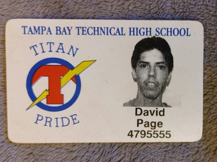David Page - Class of 1999 - Tampa Bay Technical High School