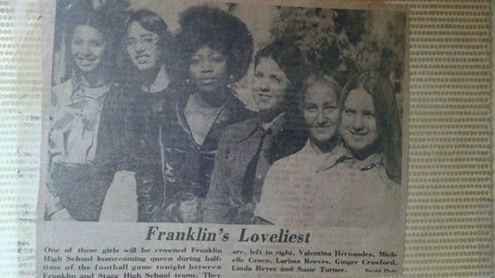 Larrissa Reeves - Class of 1976 - Franklin High School