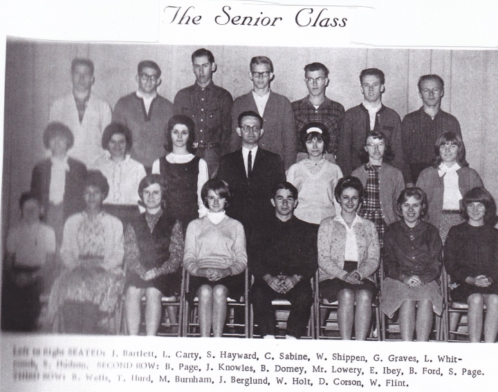 Janet Knowles - Class of 1966 - Twinfield Union School