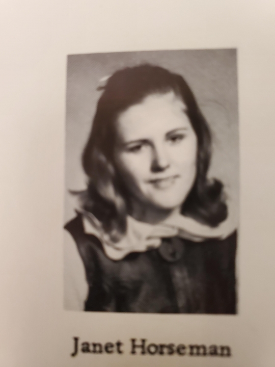 Janet Horseman - Class of 1969 - James Fowler High School