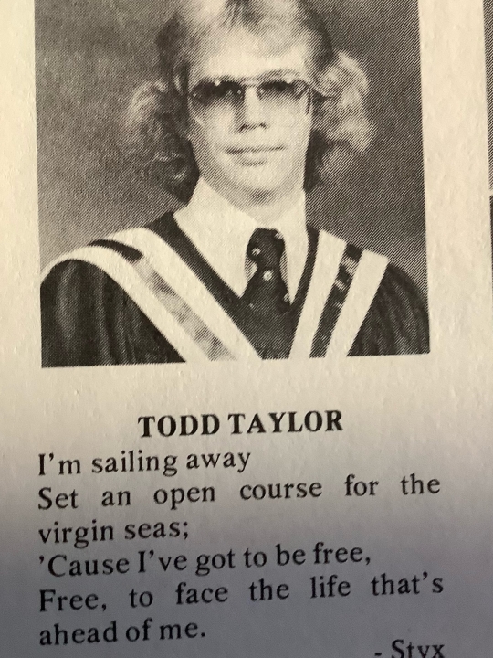 Todd Taylor - Class of 1978 - Laura Secord Secondary School