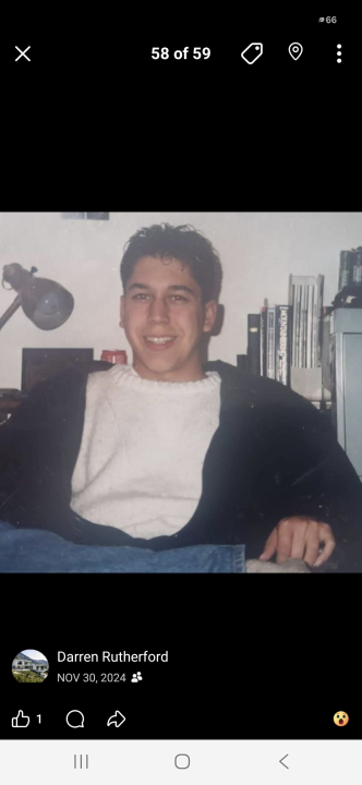 Darren Rutherford - Class of 1992 - John Mcgregor Secondary School