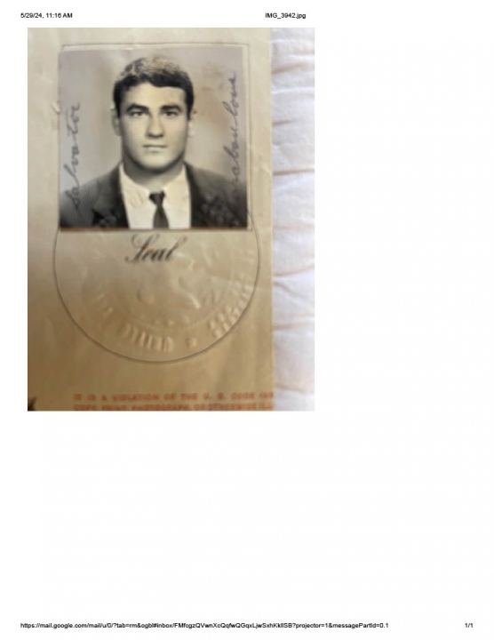 Sal Taraboulous - Class of 1967 - Miami Senior High School