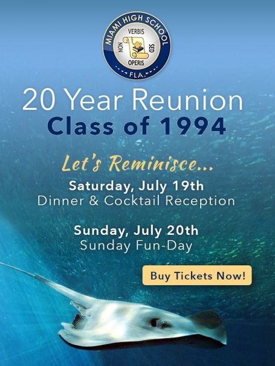 20 Year Reunion for the C/O 1994