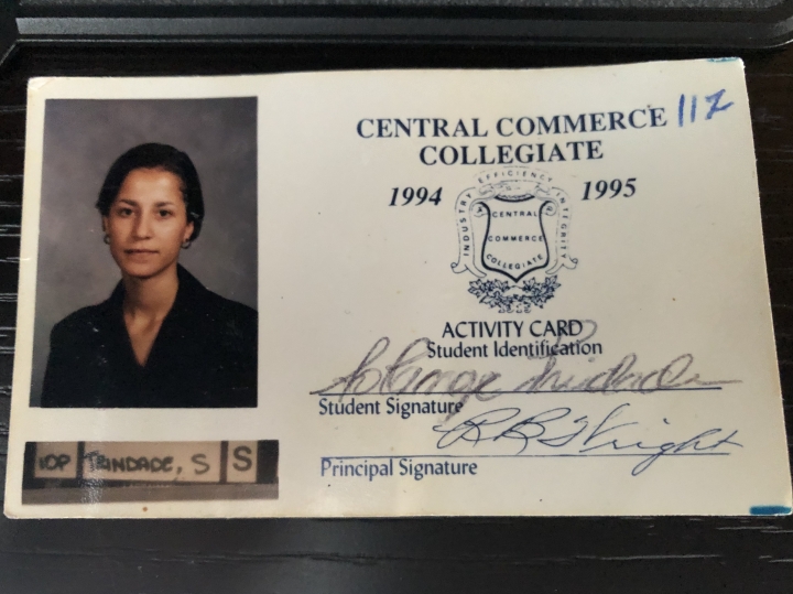 Solange Trindade - Class of 1996 - Central Commerce Collegiate Institute