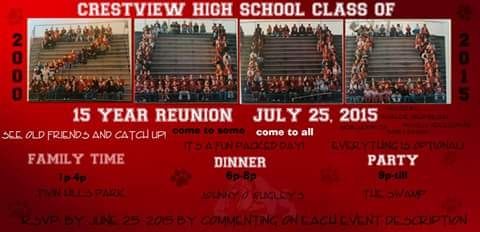 class of 2000 15yr reunion