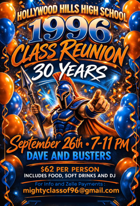 Mighty Class of 96 HHHS 30-Year Reunion