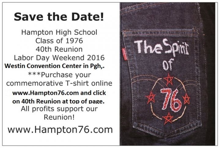 Hampton High School Class of 1976, 40th Reunion