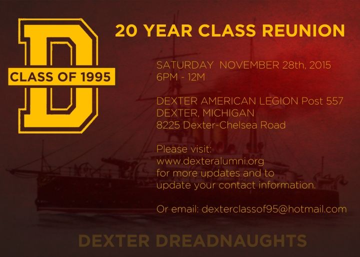 Dexter Class of 1995 - 20th Reunion