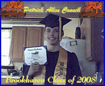 Patrick Connell - Class of 2008 - Brookhaven High School