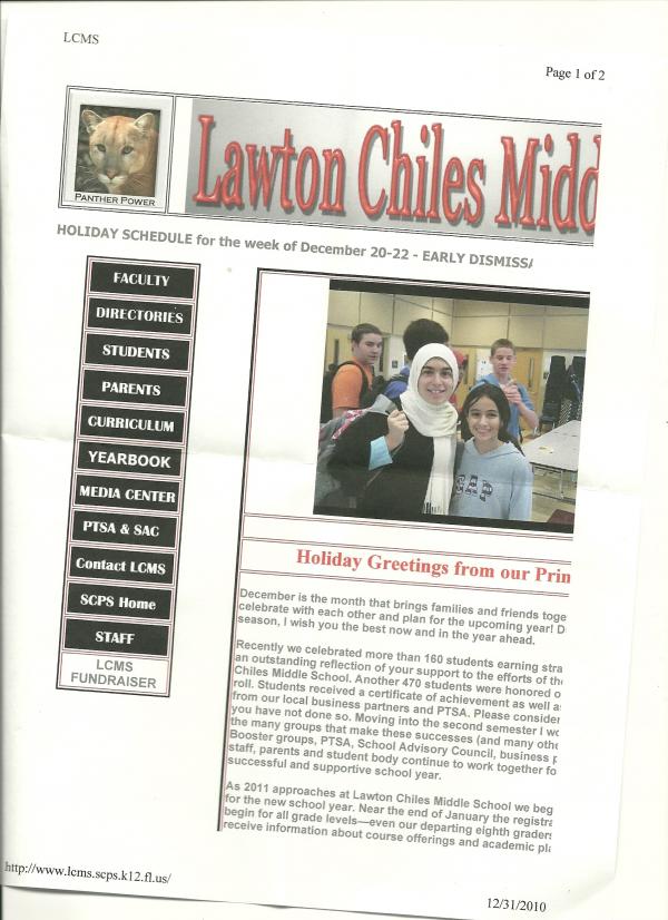 Lawton Chiles Middle School Members
