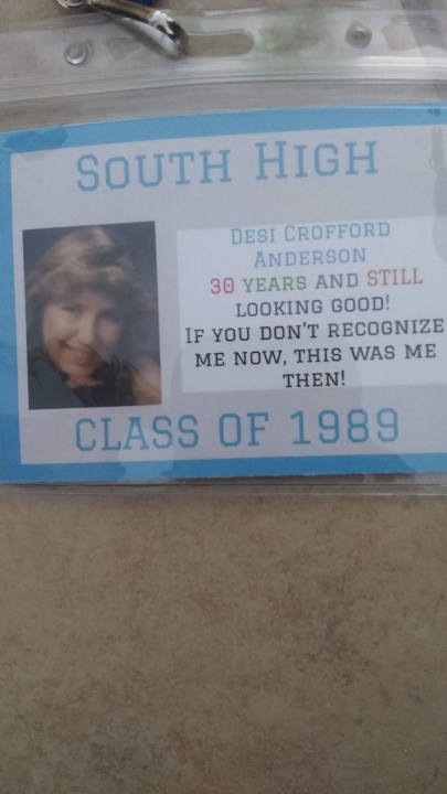 Desiree Crofford - Class of 1989 - South High School