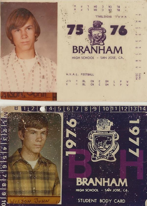 John Wilson - Class of 1977 - Branham High School