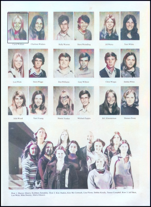 Carol Wallace - Class of 1973 - Tustin High School