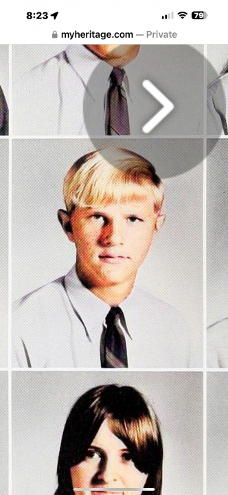 Rick Sharpless - Class of 1970 - Tate High School