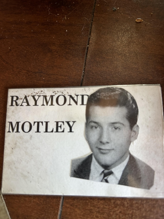 Raymond  Ray Motley - Class of 1960 - Arroyo High School