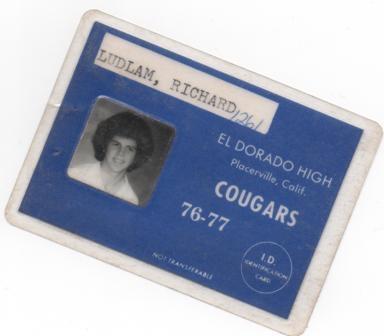 Rich Ludlam - Class of 1979 - El Dorado High School