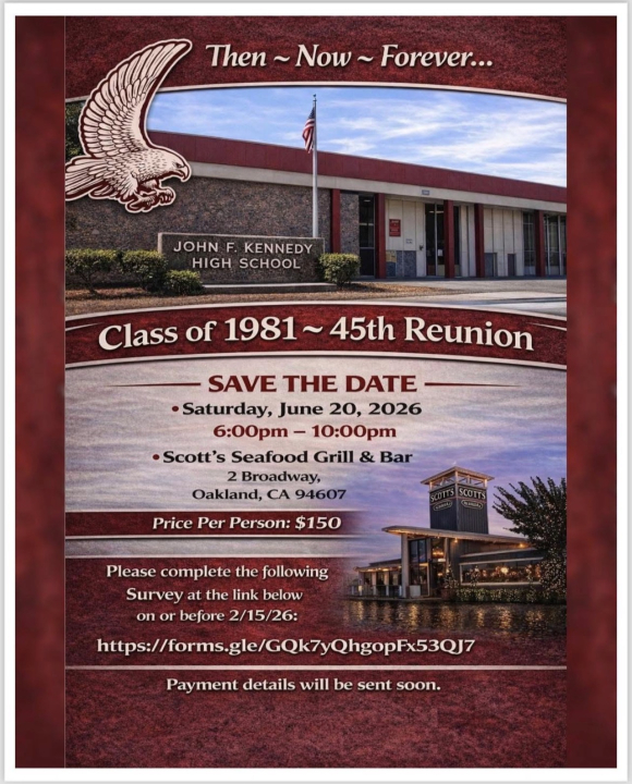 Anya De Paoli - Class of 1981 - John F Kennedy High School