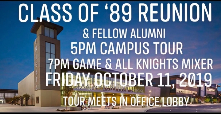 Reunion Kickoff - Class of ‘89 Celebrating 30 Years