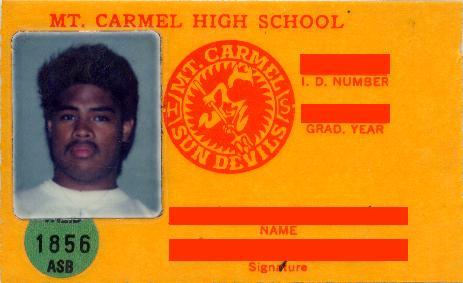 Rchard Gavina - Class of 1990 - Mt Carmel High School