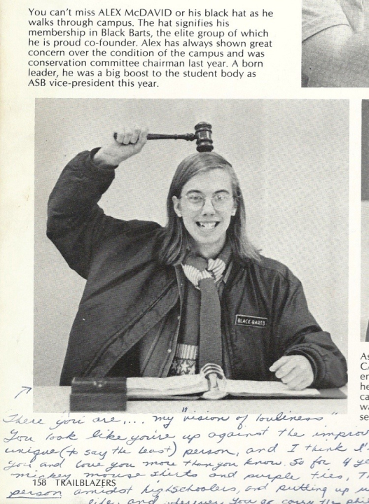 Alex McDavid - Class of 1973 - Dos Pueblos High School