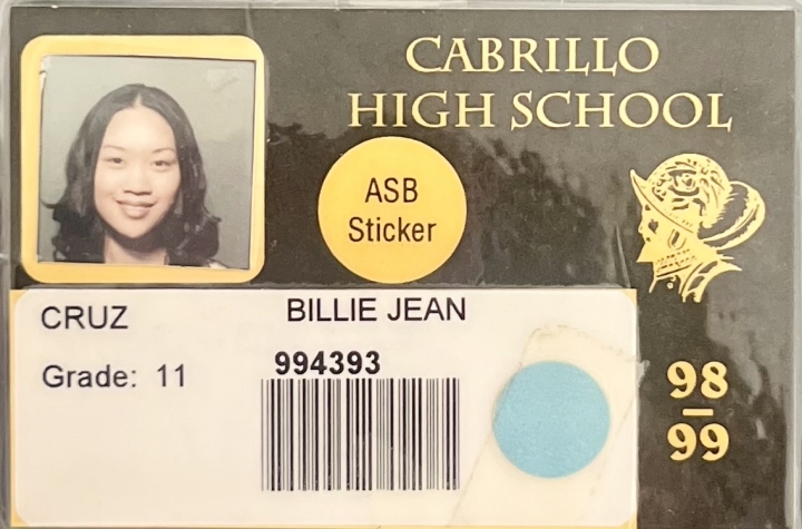 Billie Jean Cruz - Class of 2000 - Cabrillo High School