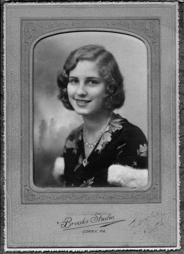 Ruth Dingfelder - Class of 1931 - Corry Area High School