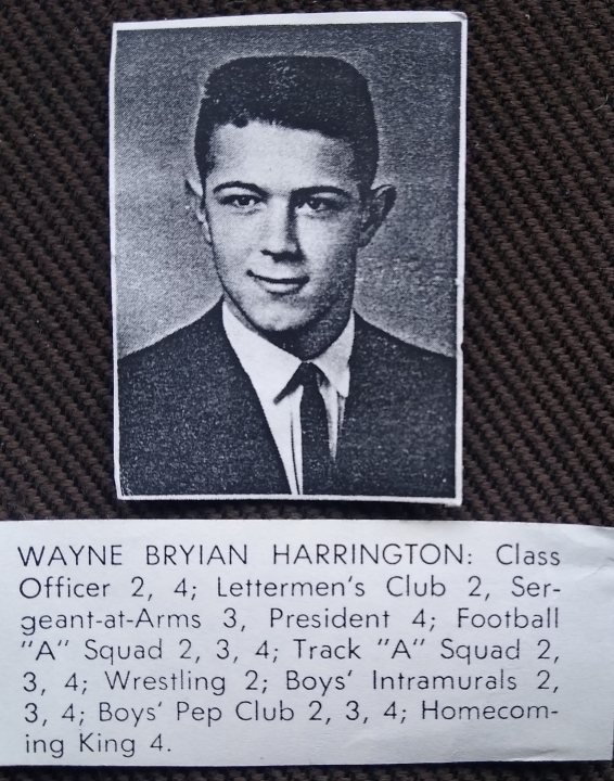 Wayne Harrington - Class of 1961 - A.c. Davis High School