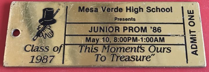 David C - Class of 1987 - Mesa Verde High School