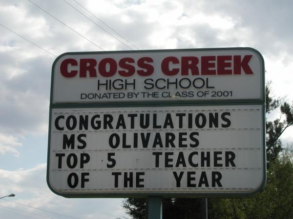 Michelle Olivares - Faculty - Cross Creek High School