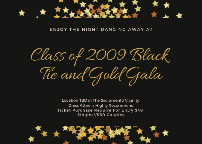 Class of 2009 Black and Gold Gala