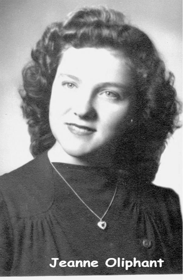 Jeanne Oliphant - Class of 1947 - Central Kitsap High School
