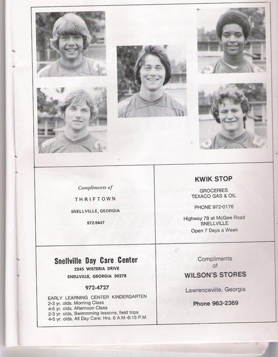 Tom Livsey - Class of 1980 - South Gwinnett High School