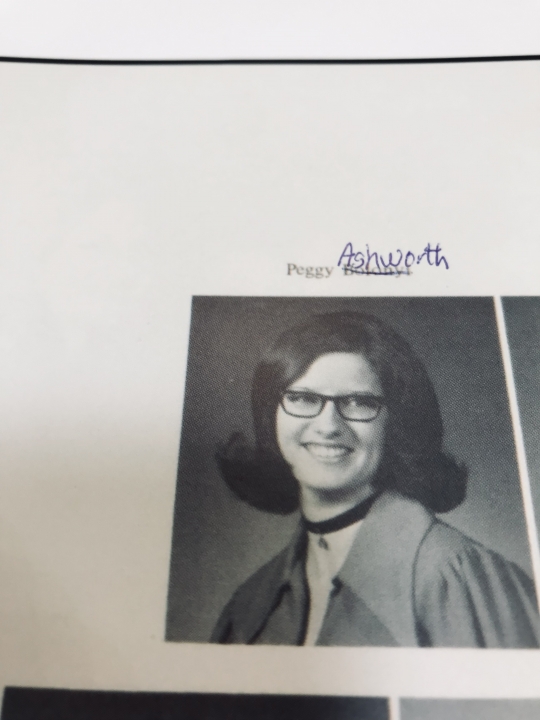 Peggy Ashworth - Class of 1972 - Benton High School