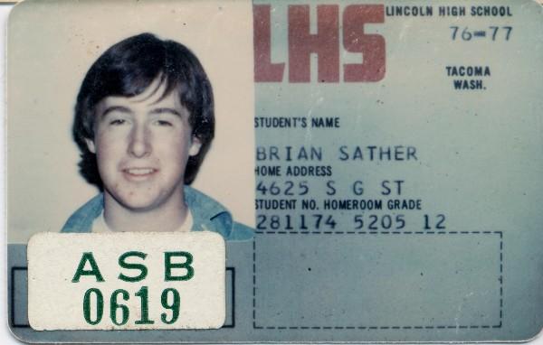 Brian Sather - Class of 1977 - Lincoln High School