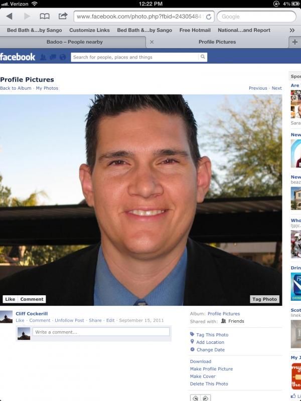 Cliff Cockerill - Class of 1992 - Moon Valley High School