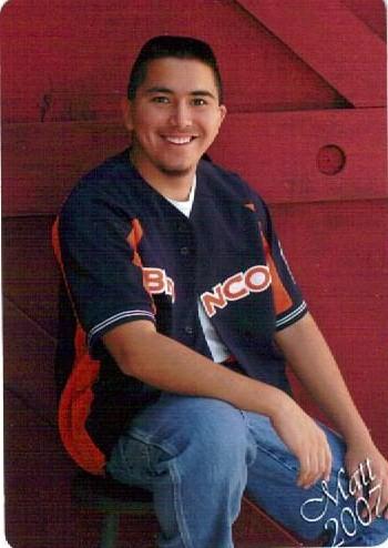 Matthew Flores - Class of 2007 - Red Mountain High School